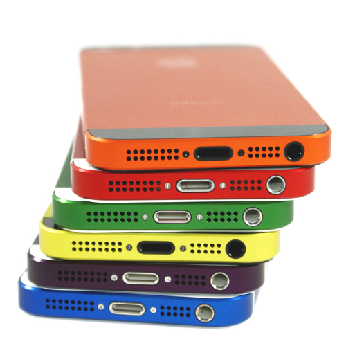 Diverse iPhone 5 nach dem Einfärben Diverse iPhone 5 nach dem Einfärben