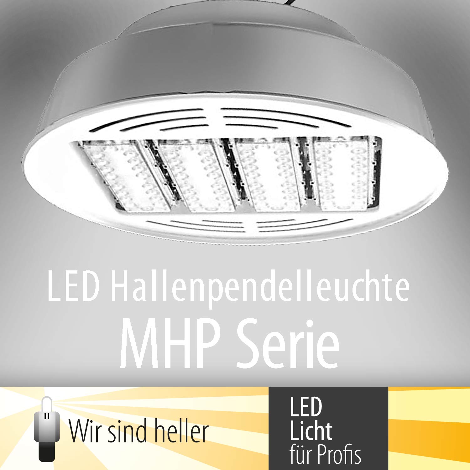 LED Hallenpendelstrahler MHP Serie LED Hallenpendelstrahler MHP Serie