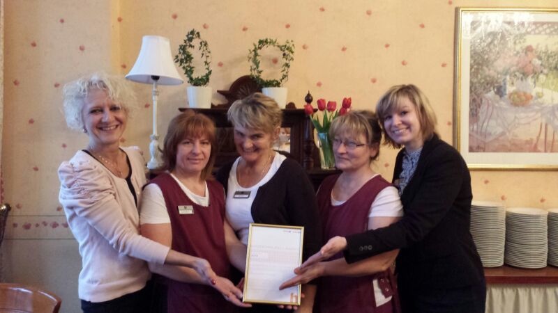 Antje Last und Team (v.l.n.r.)