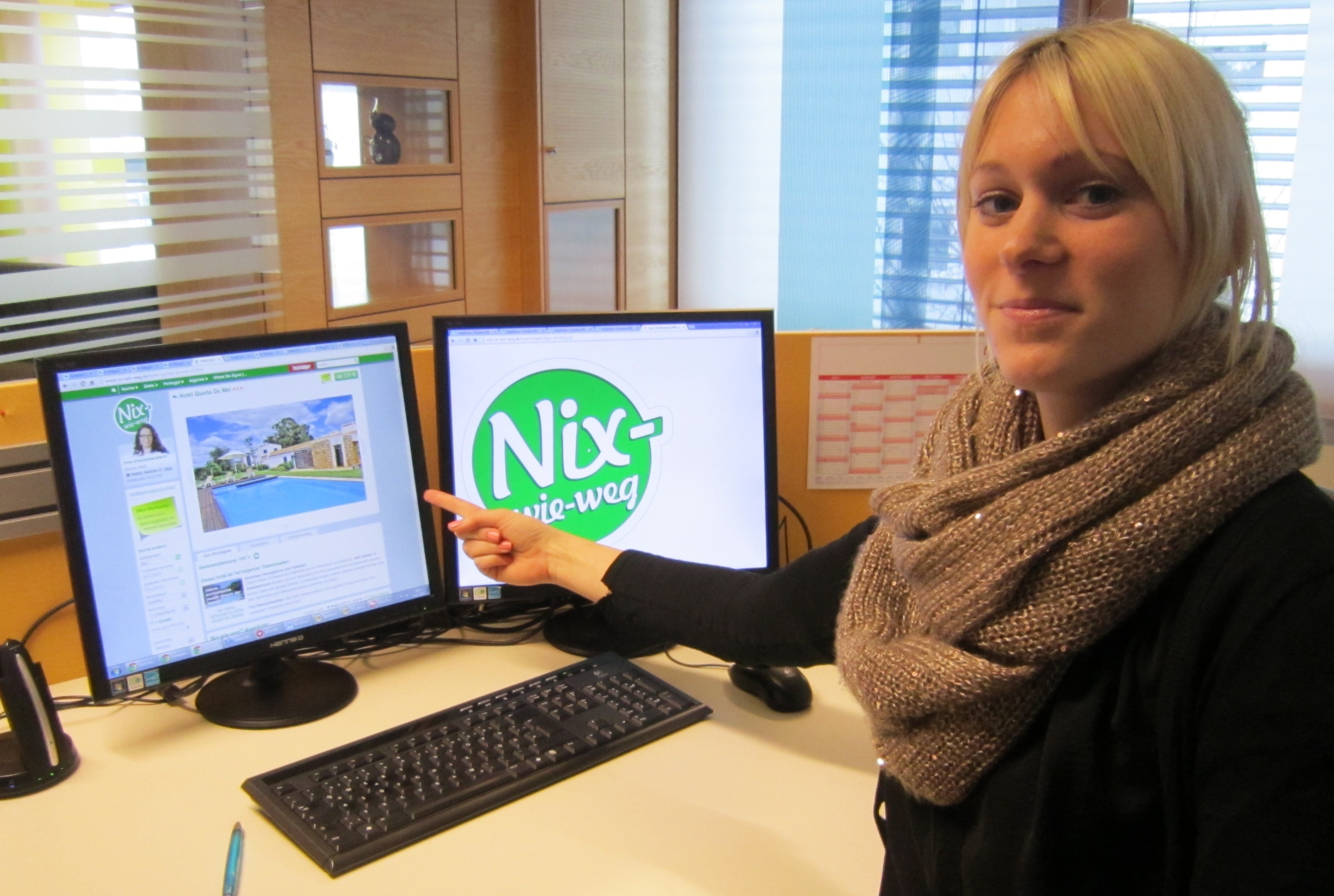Nix-wie-weg in einheimische Hotels