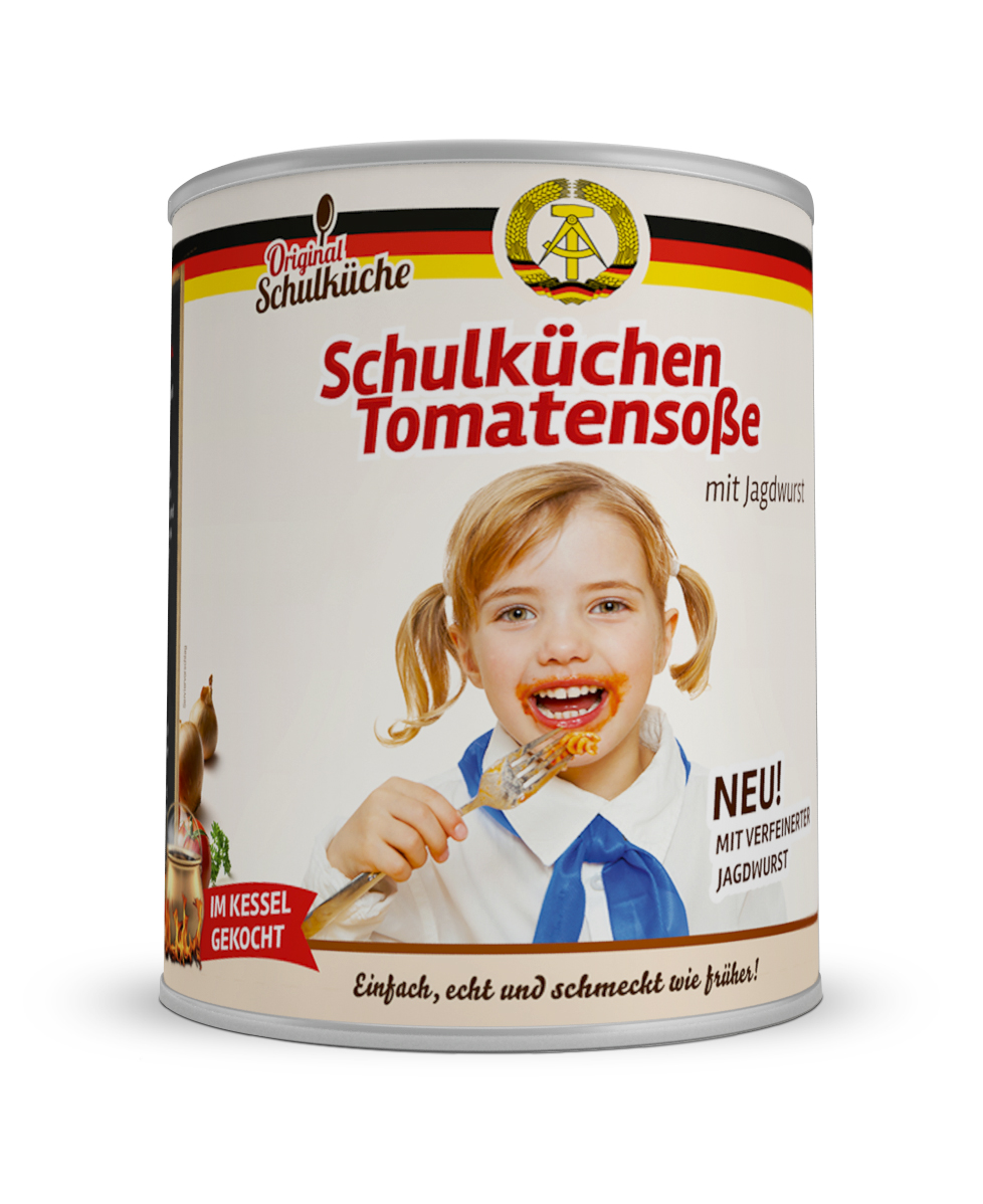 Original DDR Schulküchentomatensoße Original DDR Schulküchentomatensoße