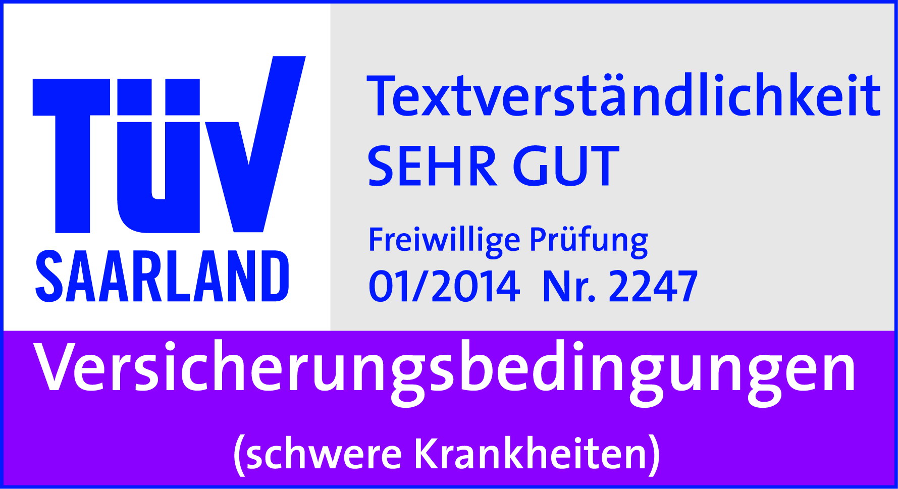 Das TÜV-Siegel