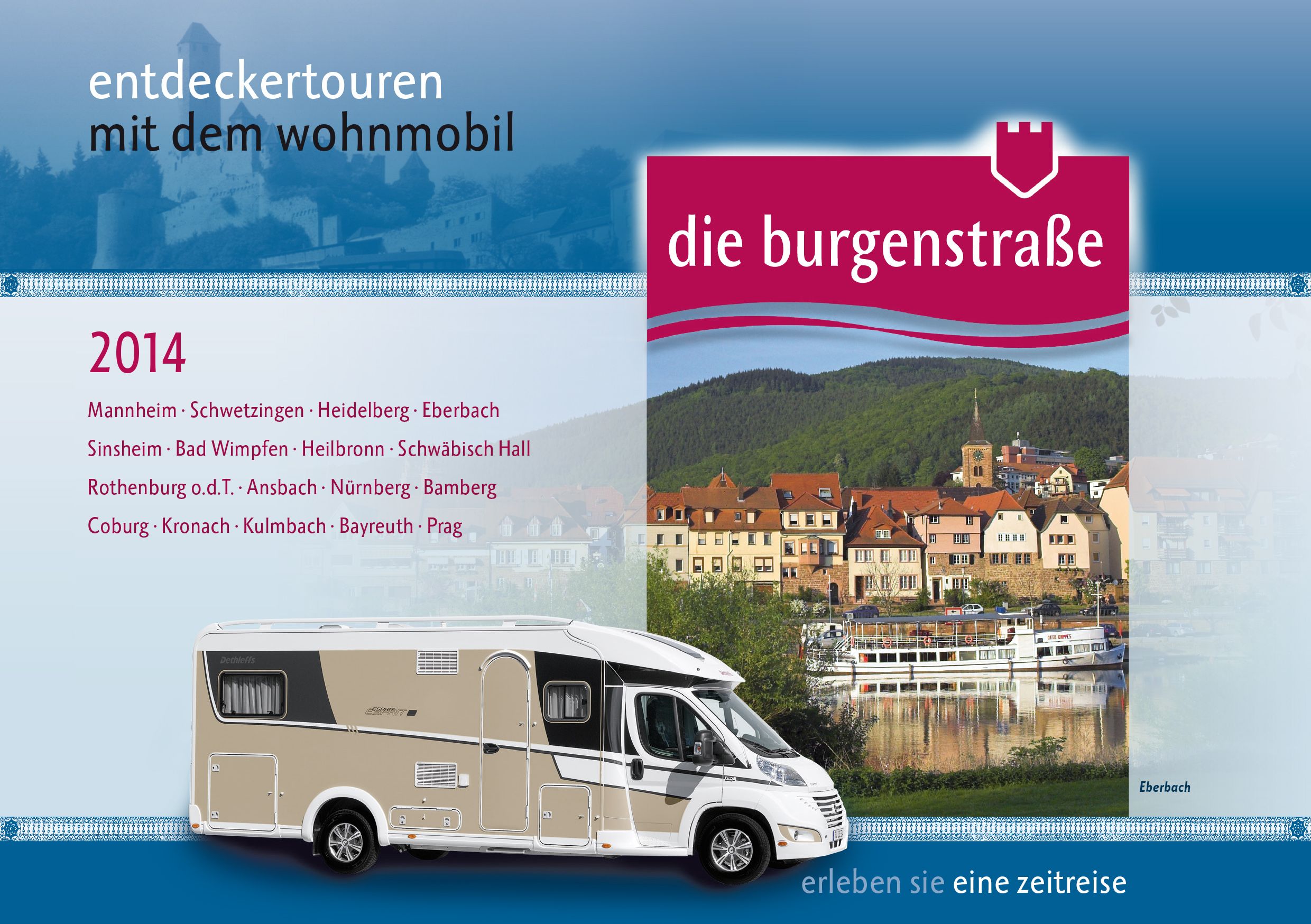 Broschüre Wohnmobilreisen