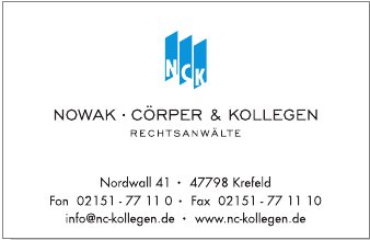 Rechtsanwälte Nowak, Cörper&Kollegen