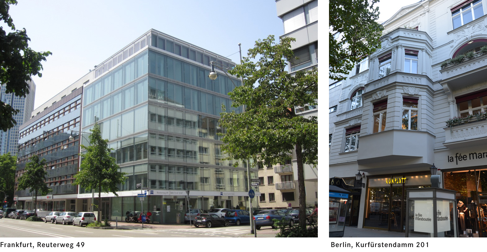Akquisitionen Frankfurt und Berlin