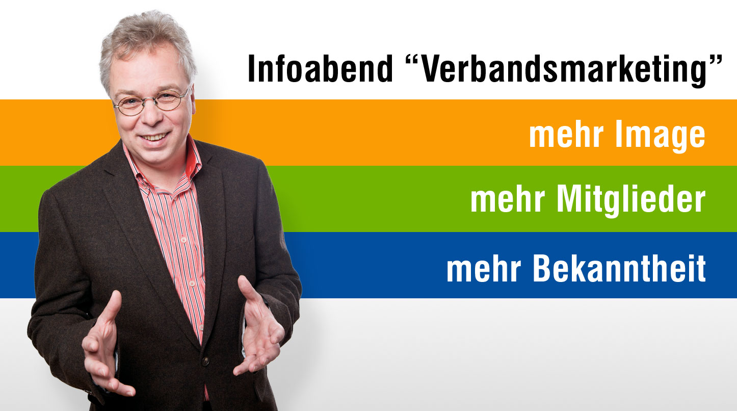 Carsten Müller, Müller&Partner, mit dem Vortrag Erfolgreiches Verbandsmarketing in drei Schritten