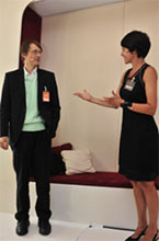 Referent Prof. Karl Lauterbach mit Tanja Antwerpes Referent Prof. Karl Lauterbach mit Tanja Antwerpes