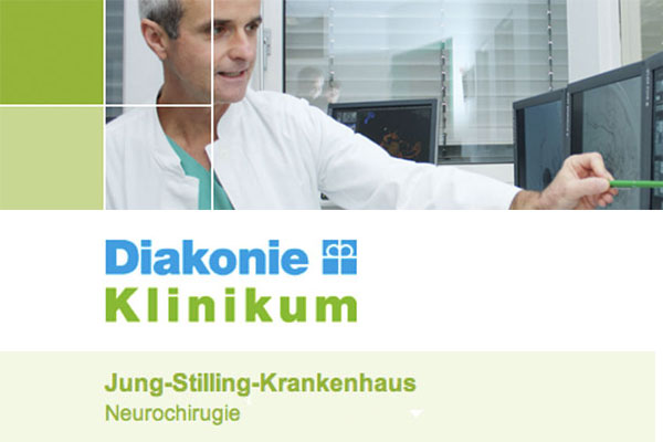 Hirntumor / Professor Braun ist Neurochirurg an der Diakonie in Siegen.
