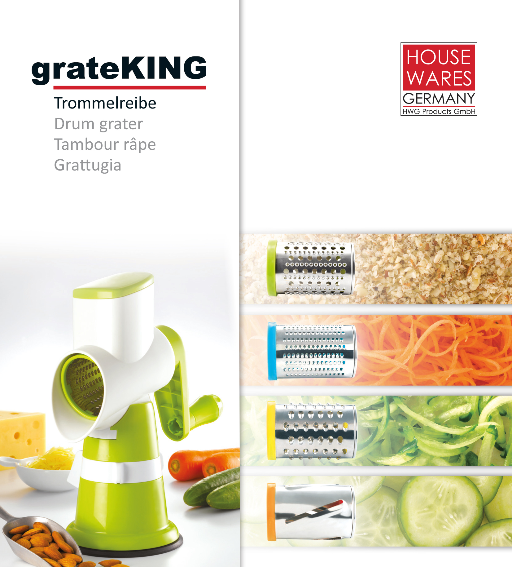 Trommelreibe grateKing Trommelreibe grateKing