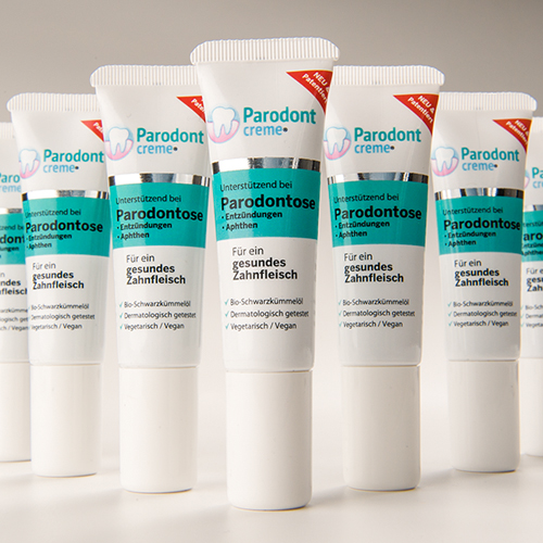 Parodont Creme®- Das neue patentierte Mittel gegen Parodontose und Zahnfleischprobleme