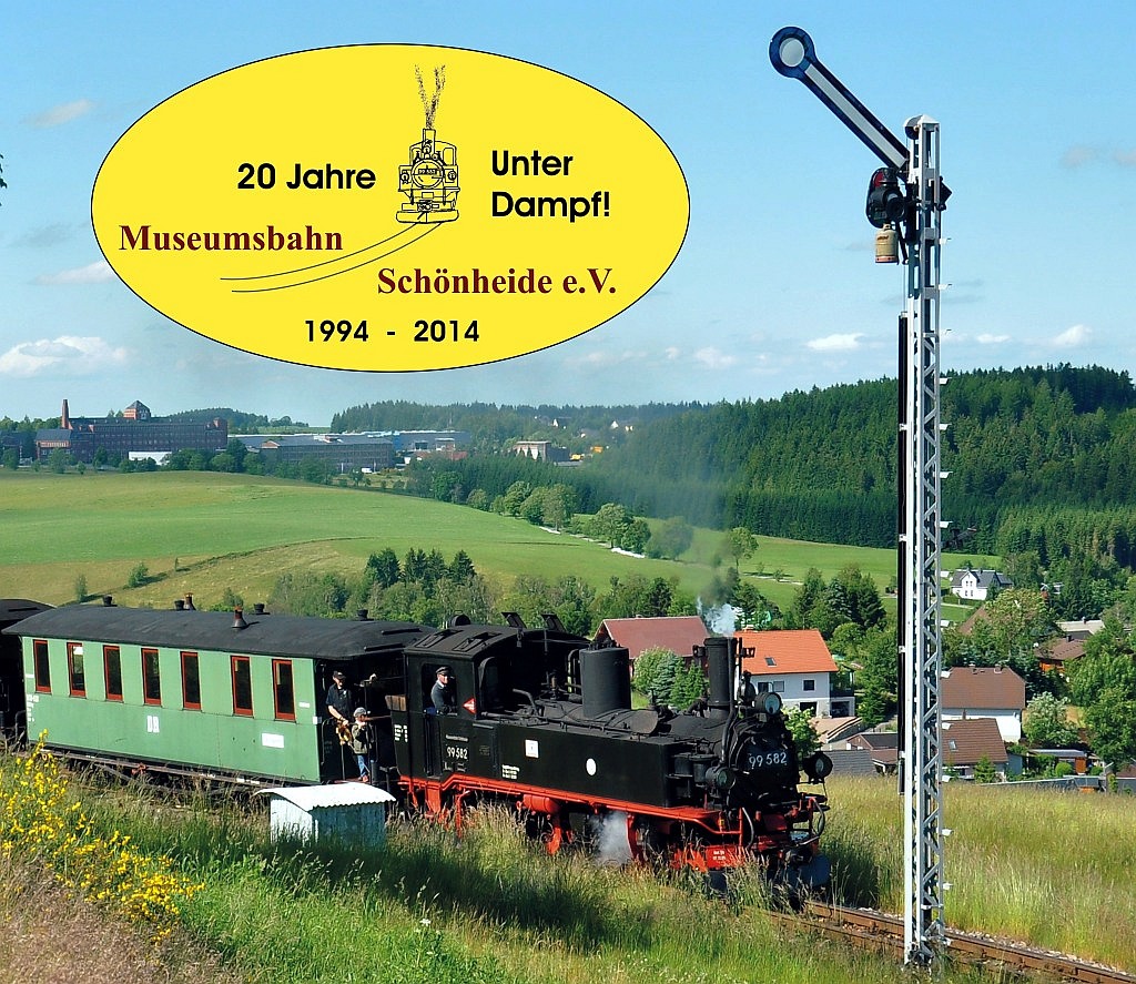20 Jahre Museumsbahn Schönheide unter Dampf 20 Jahre Museumsbahn Schönheide unter Dampf