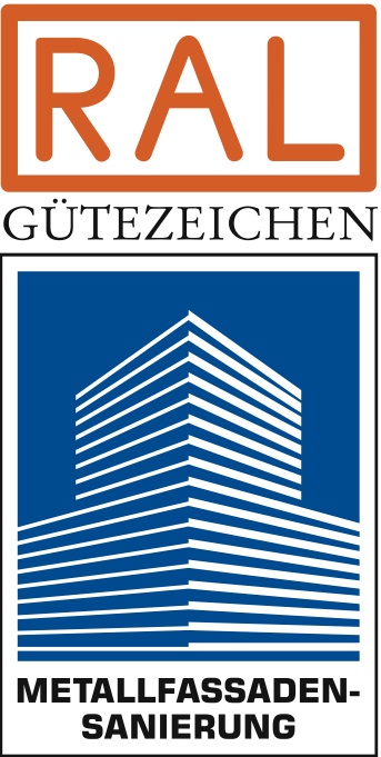 RAL Gütezeichen Metallfassadensanierung; Bildnachweis: RAL RAL Gütezeichen Metallfassadensanierung; Bildnachweis: RAL