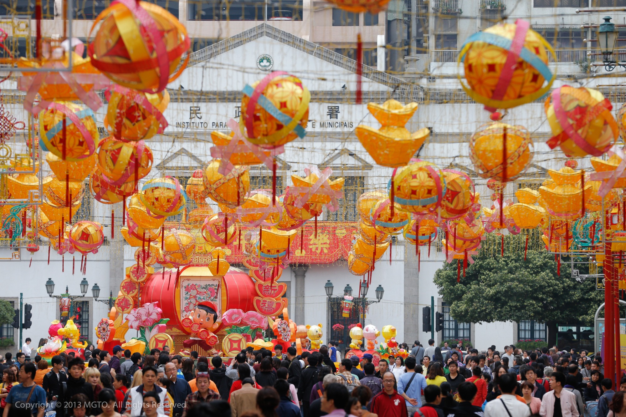 Macau feiert das neue Jahr des Pferdes Macau feiert das neue Jahr des Pferdes