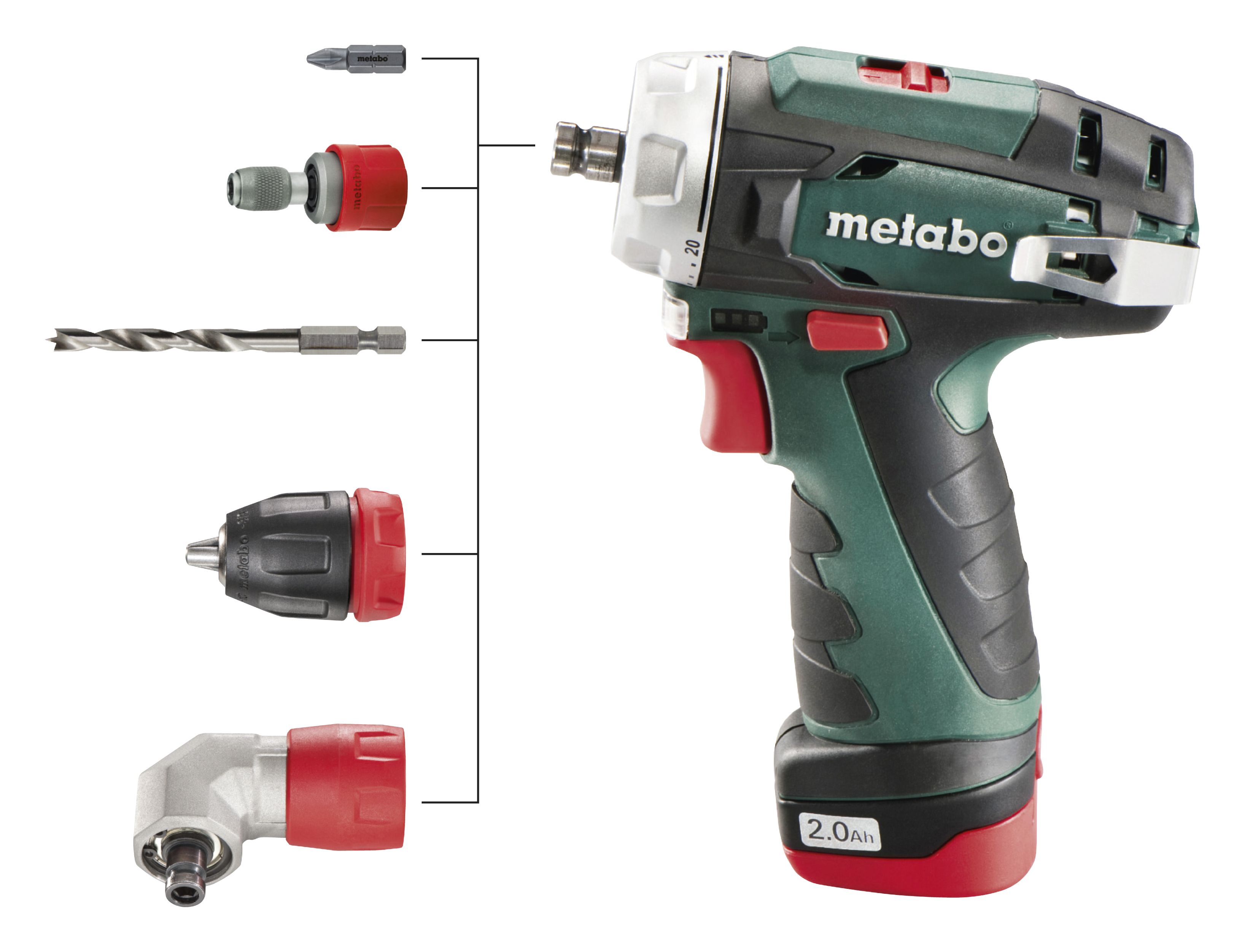 Das Schnellwechselsystem Quick. Foto: Metabo Das Schnellwechselsystem Quick. Foto: Metabo