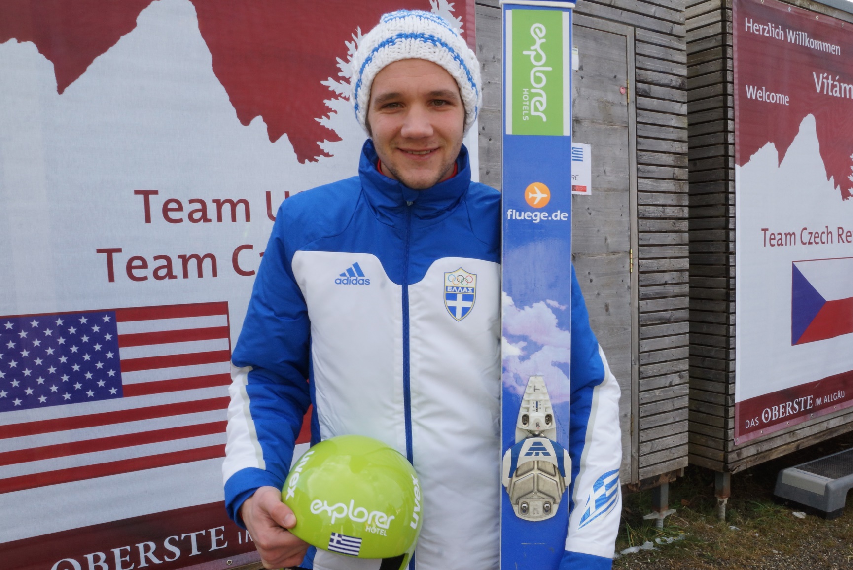 Skispringer Nico Polychronidis Skispringer Nico Polychronidis
