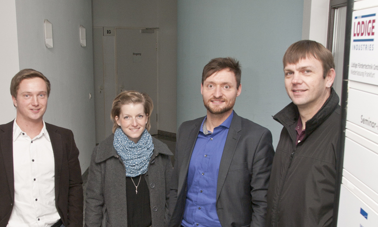 Lödige Team der Niederlassung Frankfurt