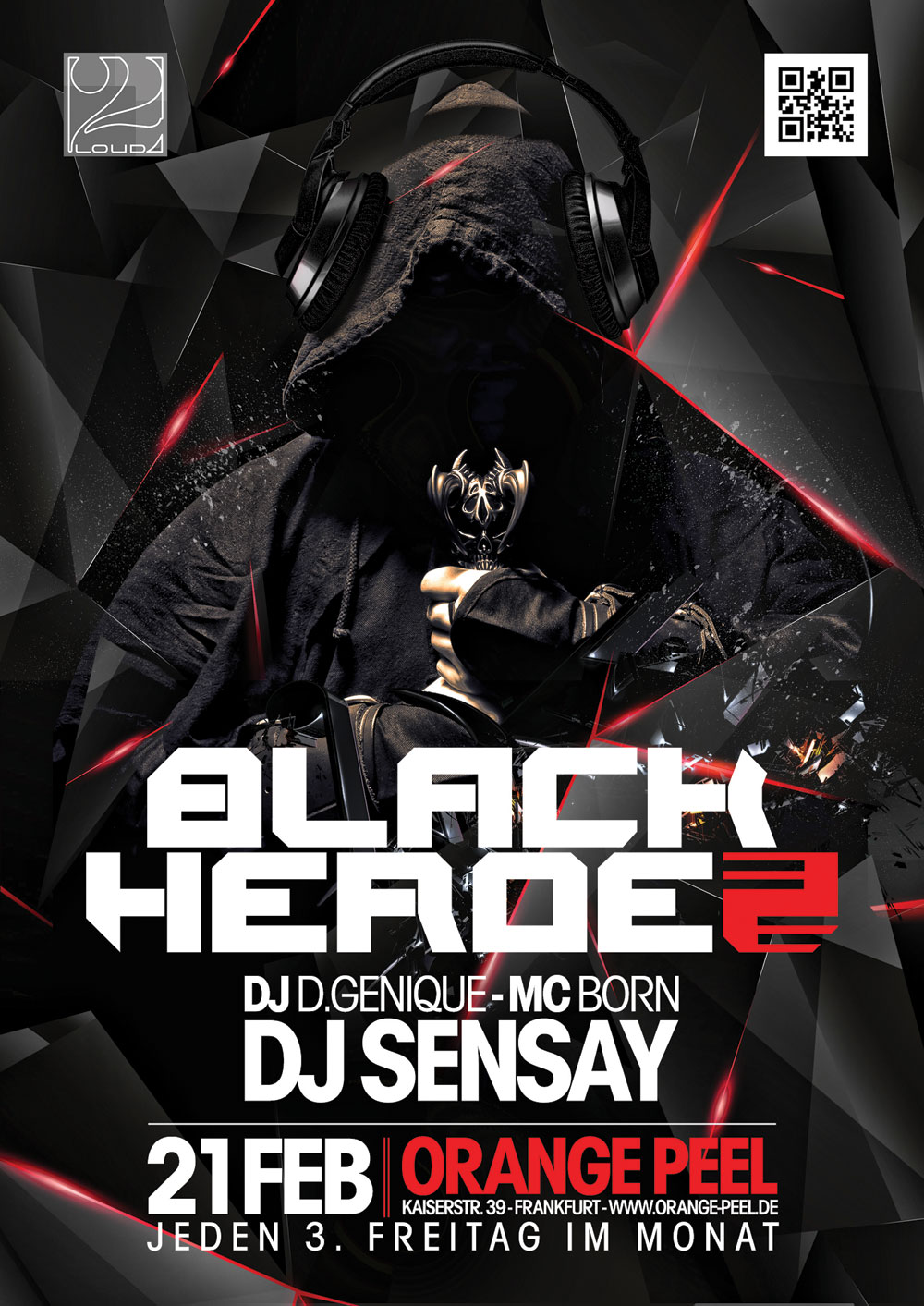 Jeden 3. Freitag im Monat im Orange Peel, Kaiserstr, 39 - Frankfurt