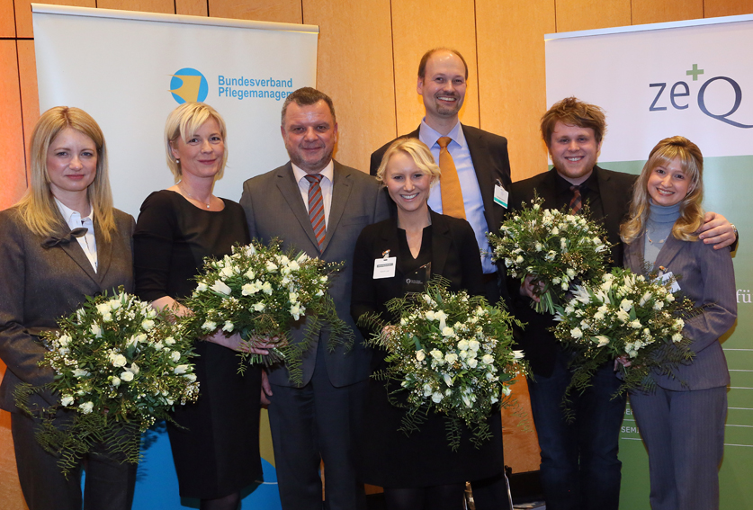 v.l.n.r. Katja Stuschka, Dorothea Fuchs, Peter Bechtel, Kathrin Lipp, Rüdiger Herbold, Lars Lippkows