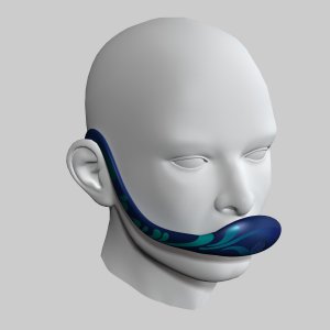 Beispielumsetzung des Vitascale Headsets zur Atemgasanalyse