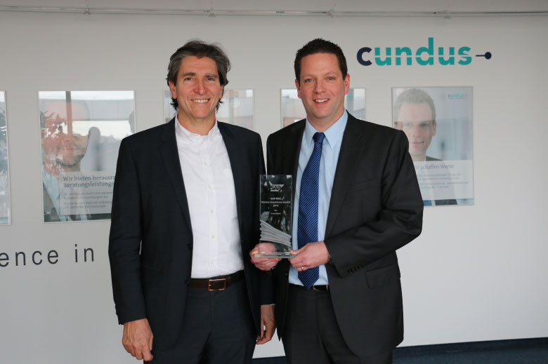 cundus erhält SAP Regional Partner Excellence Award cundus erhält SAP Regional Partner Excellence Award