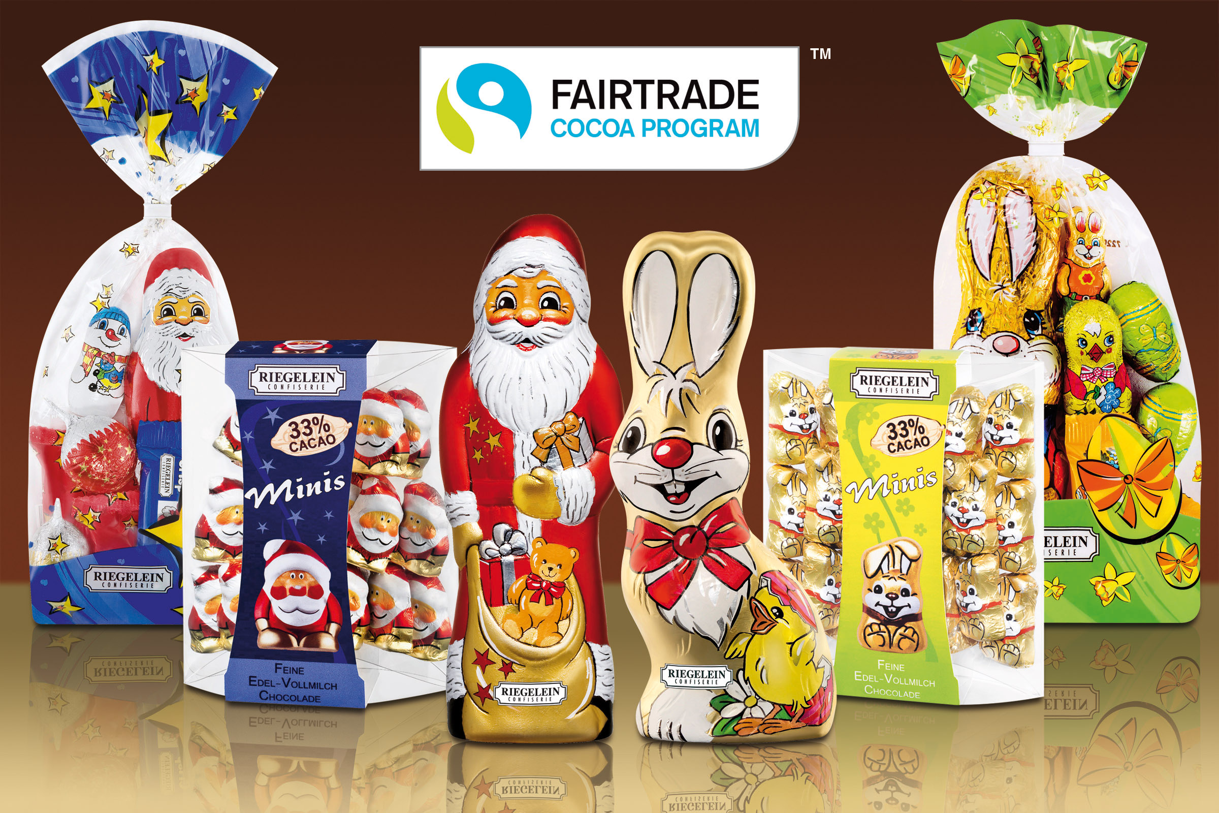 Confiserie Riegelein Vorreiter mit dem neuen?Fairtrade Kakao Programm?von TransFair e.V.