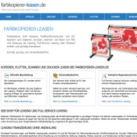 Homepage farbkopierer-leasen.de Homepage farbkopierer-leasen.de