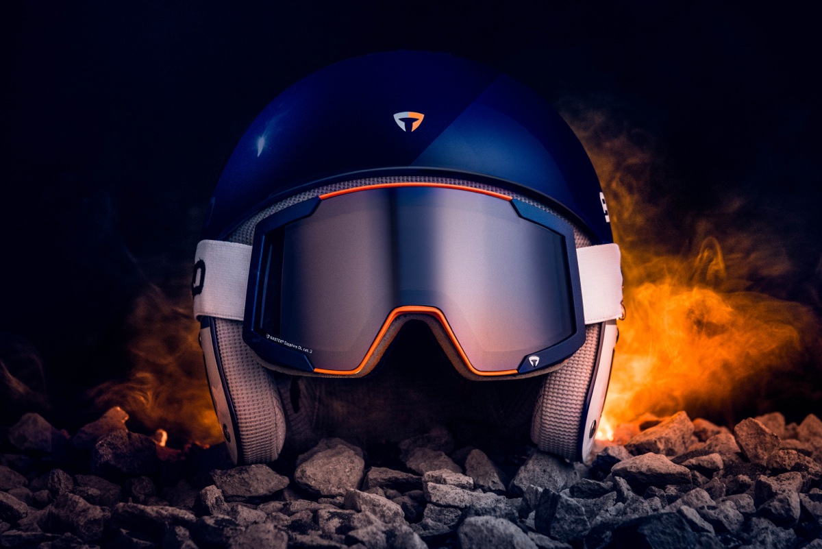 BRIKO Helm Volcano Goggle Lava