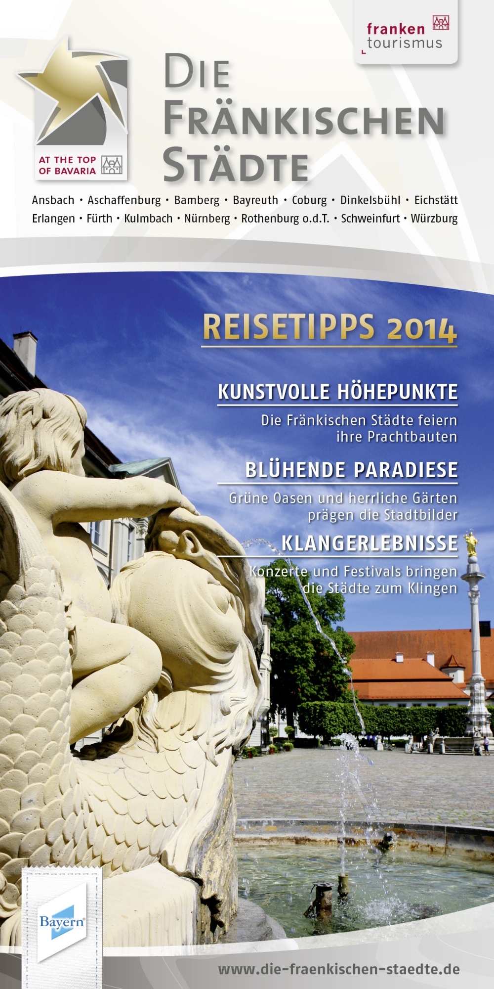 Fränkische Städte: Reisetipps 2014