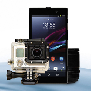 Gewinnspiel: Sony Xperia Z1 und GoPro gewinnen