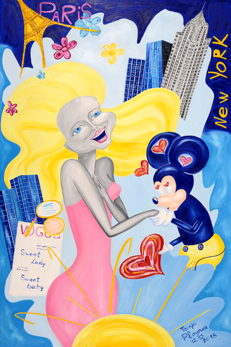 new Andy Warhol is a Woman - Pop Art Künstlerin Tanja Playner, der neue Stern am Kunsthimmel.