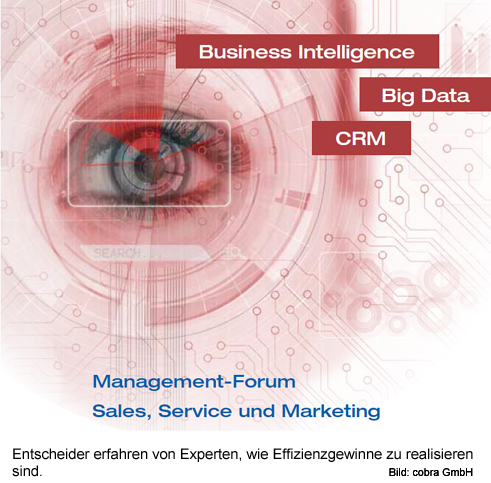 Entscheider erfahren von Experten, wie Effizienzgewinne zu realisieren sind. Bild: cobra GmbH Entscheider erfahren von Experten, wie Effizienzgewinne zu realisieren sind. Bild: cobra GmbH