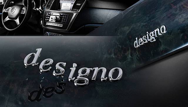 Daimler AG - designo Einzelbuchstaben aus 925 Sterling - Silber für Cupholderabdeckung Daimler AG - designo Einzelbuchstaben aus 925 Sterling - Silber für Cupholderabdeckung