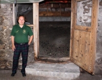 Gunter Sommer im zukünftigen Ausstellungsraum