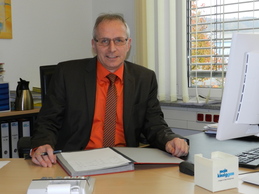 Ottmar Rausch, Prokurist der Gasversorgung Main Kinzig GmbH und Bundesobmann der Anwendervertretung