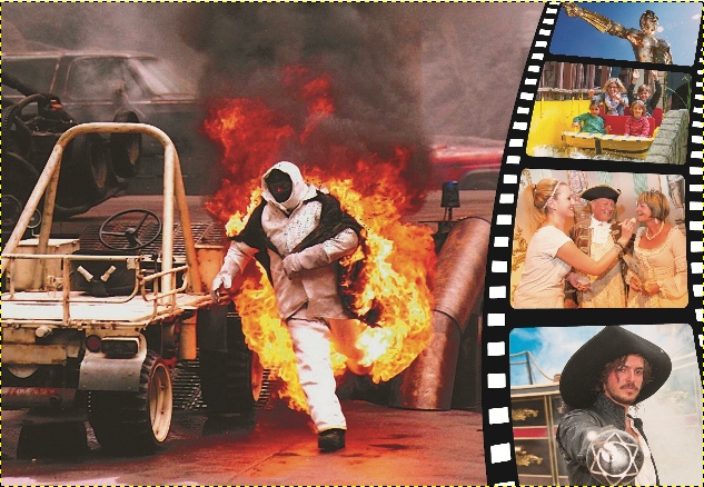 Action im Filmpark Babelsberg