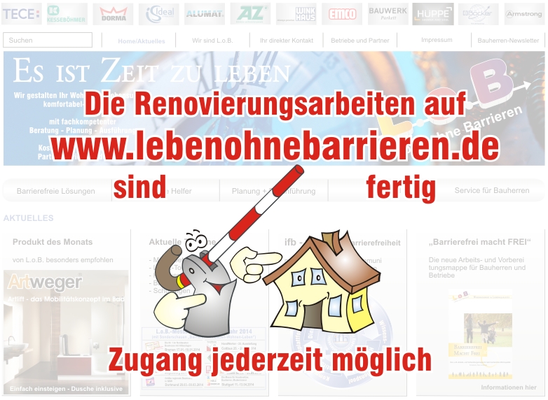 Renovierung der L.o.B.-Homepage abgeschlossen