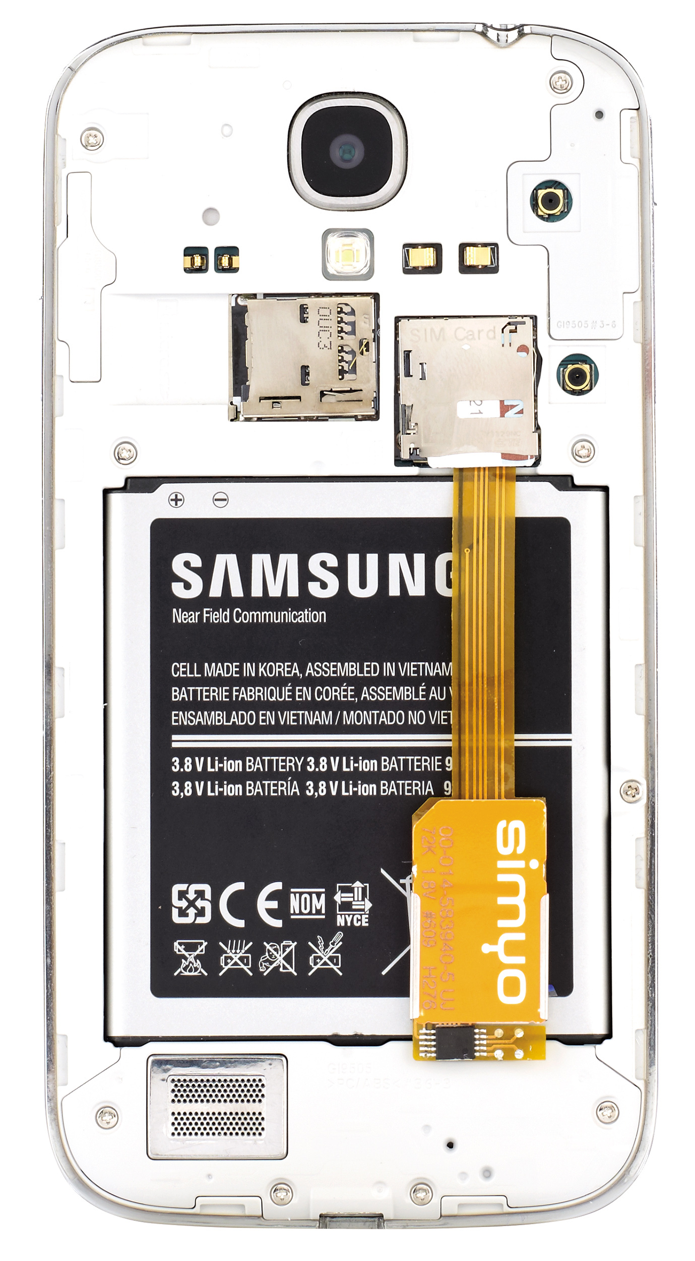 Callstel Dual-Sim-Smartphonehülle für Samsung Galaxy S4 Callstel Dual-Sim-Smartphonehülle für Samsung Galaxy S4