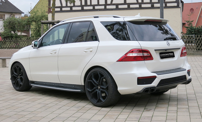 SUV-Tuning by Chrometec: Update für die M-Klasse W 166 SUV-Tuning by Chrometec: Update für die M-Klasse W 166