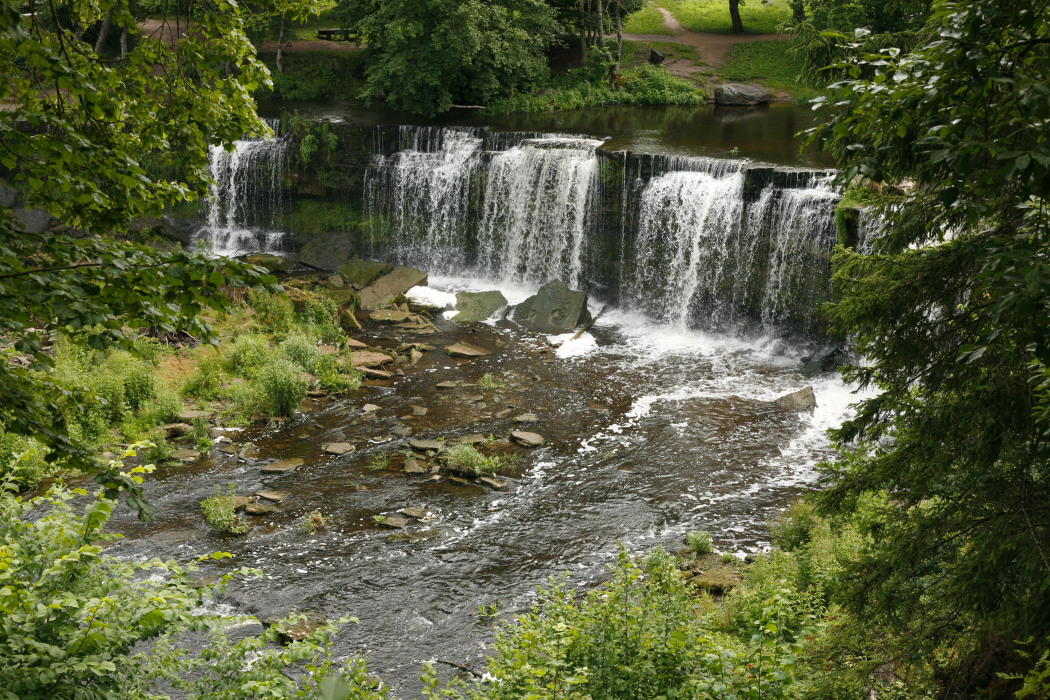 Wasserfall in Keila, Estland Wasserfall in Keila, Estland
