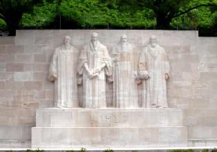 Das Reformatorendenkmal in Genf. Das Reformatorendenkmal in Genf.