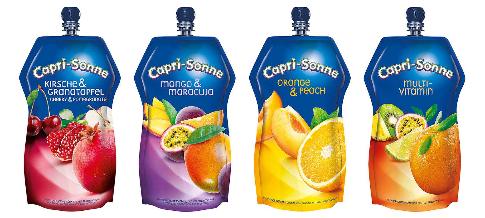 Capri-Sonne 330 ml im neuen Design und mit neuen Sorten