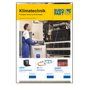 Die neue EUROPART Klimatechnik-Broschüre