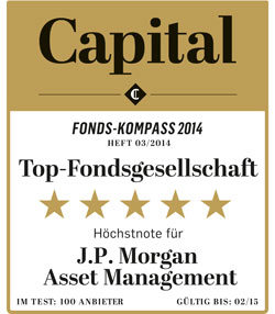 J.P. Morgan Asset Management erhält Fünf-Sterne-Höchstnote von Capital J.P. Morgan Asset Management erhält Fünf-Sterne-Höchstnote von Capital