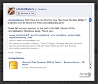 Conceptbakery Facebook Fan Box Widget Conceptbakery Facebook Fan Box Widget