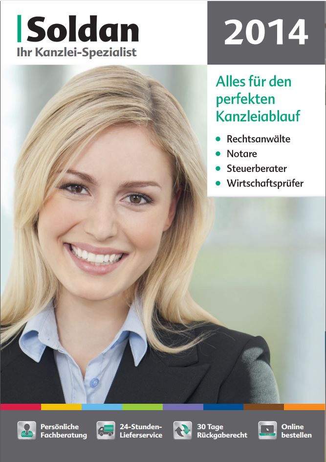 Soldan Kanzlei-Katalog 2014