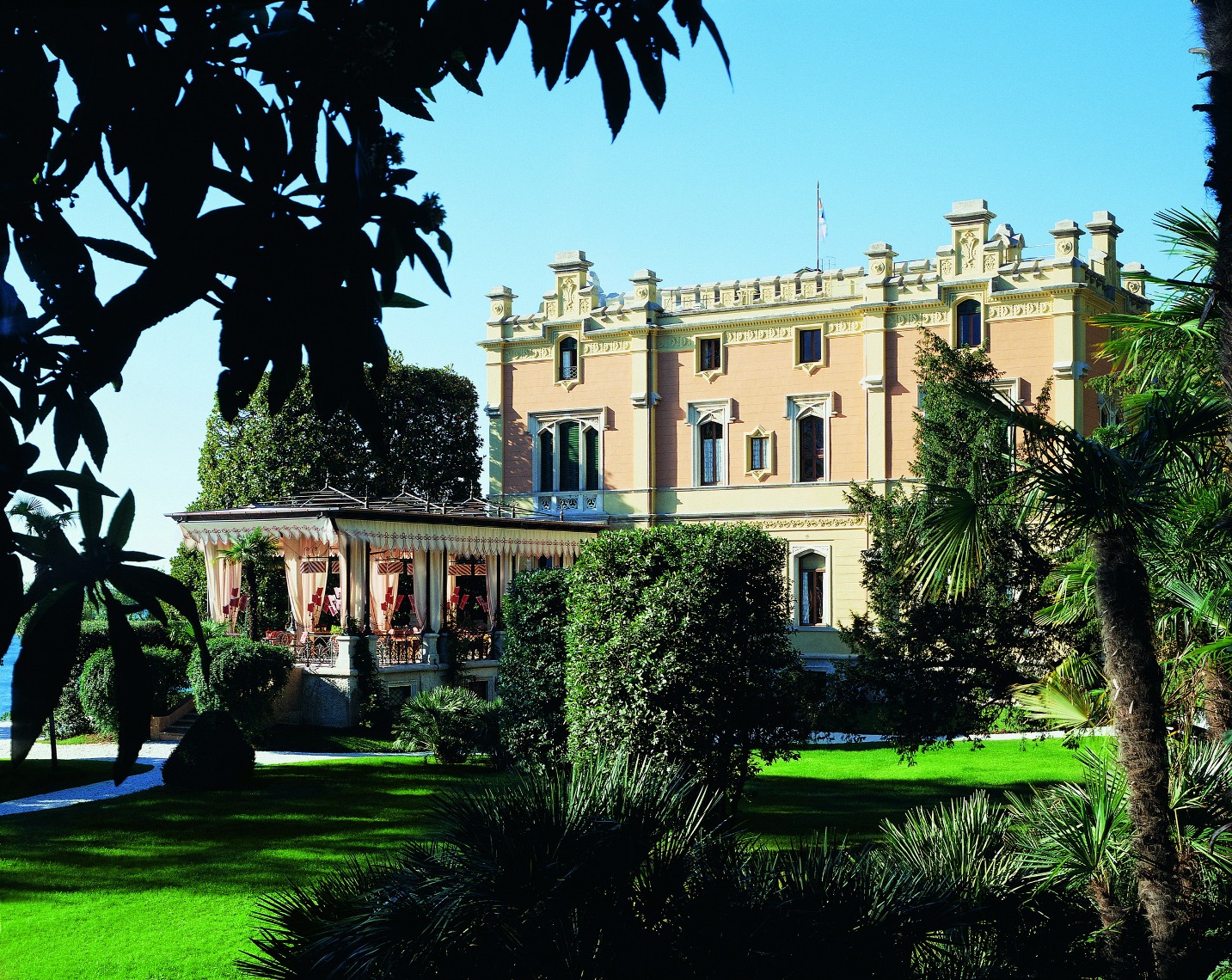 Villa Feltrinelli am Gardasee