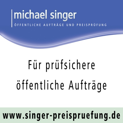 Singer Preisprüfung Singer Preisprüfung