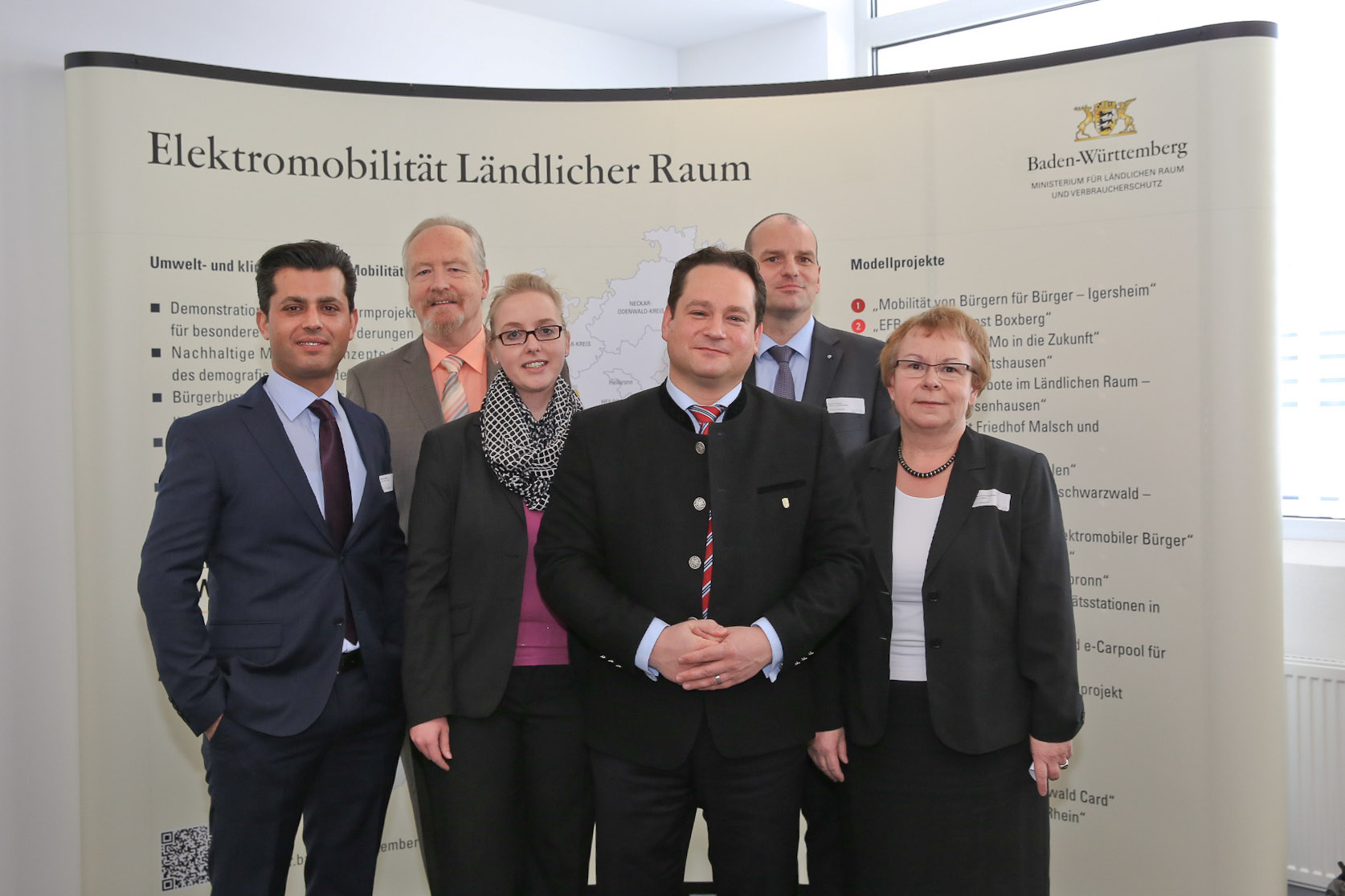 Februar.2014, Auftakt mit Minister Bonde: Südschwarzwald wird Modellregion