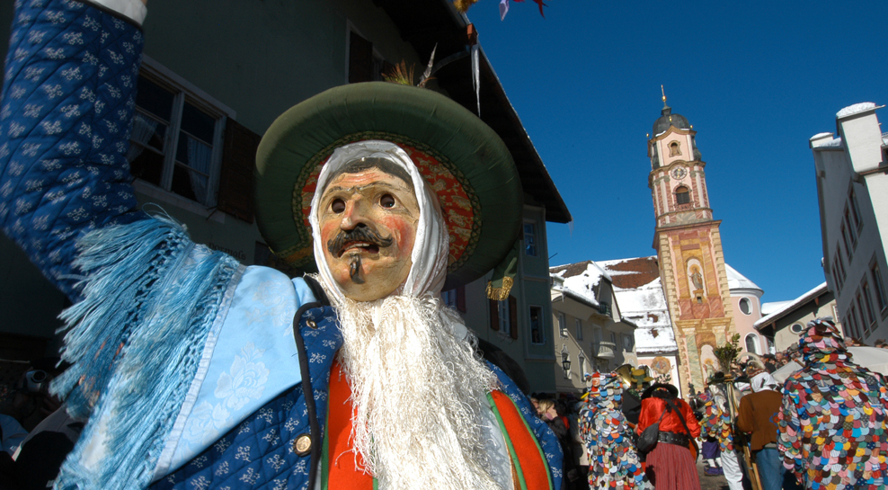 Maschkera in Mittenwald - Bayern