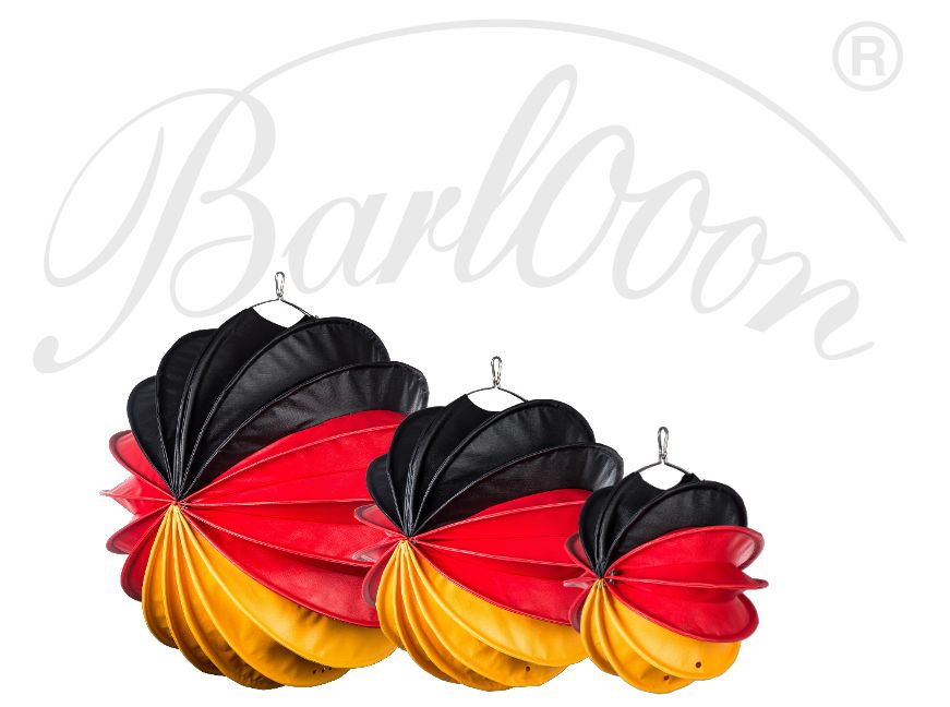 Wetterfeste Lampions in der WM-Sonderedition von der Barlooon Germany GmbH Wetterfeste Lampions in der WM-Sonderedition von der Barlooon Germany GmbH